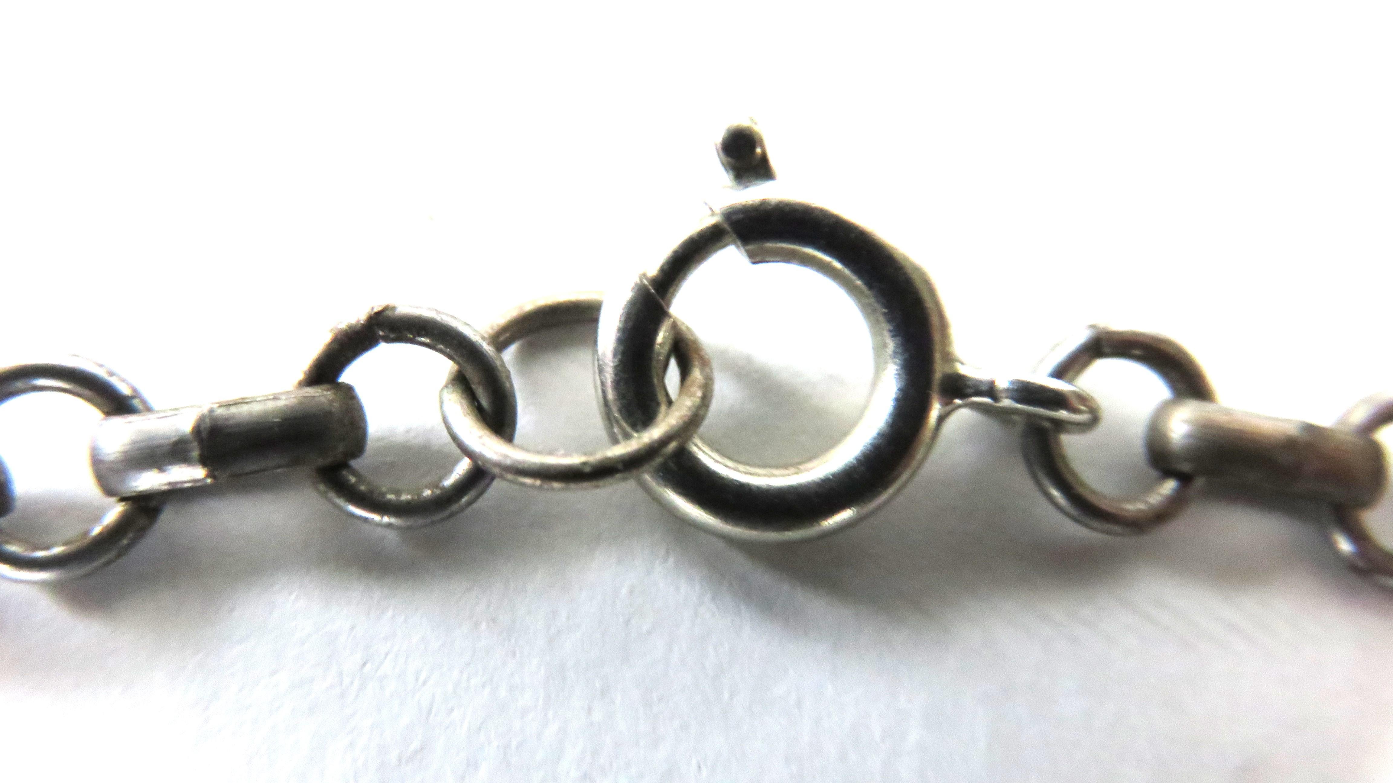 Girocollo in giada e argento sterling in vendita 9