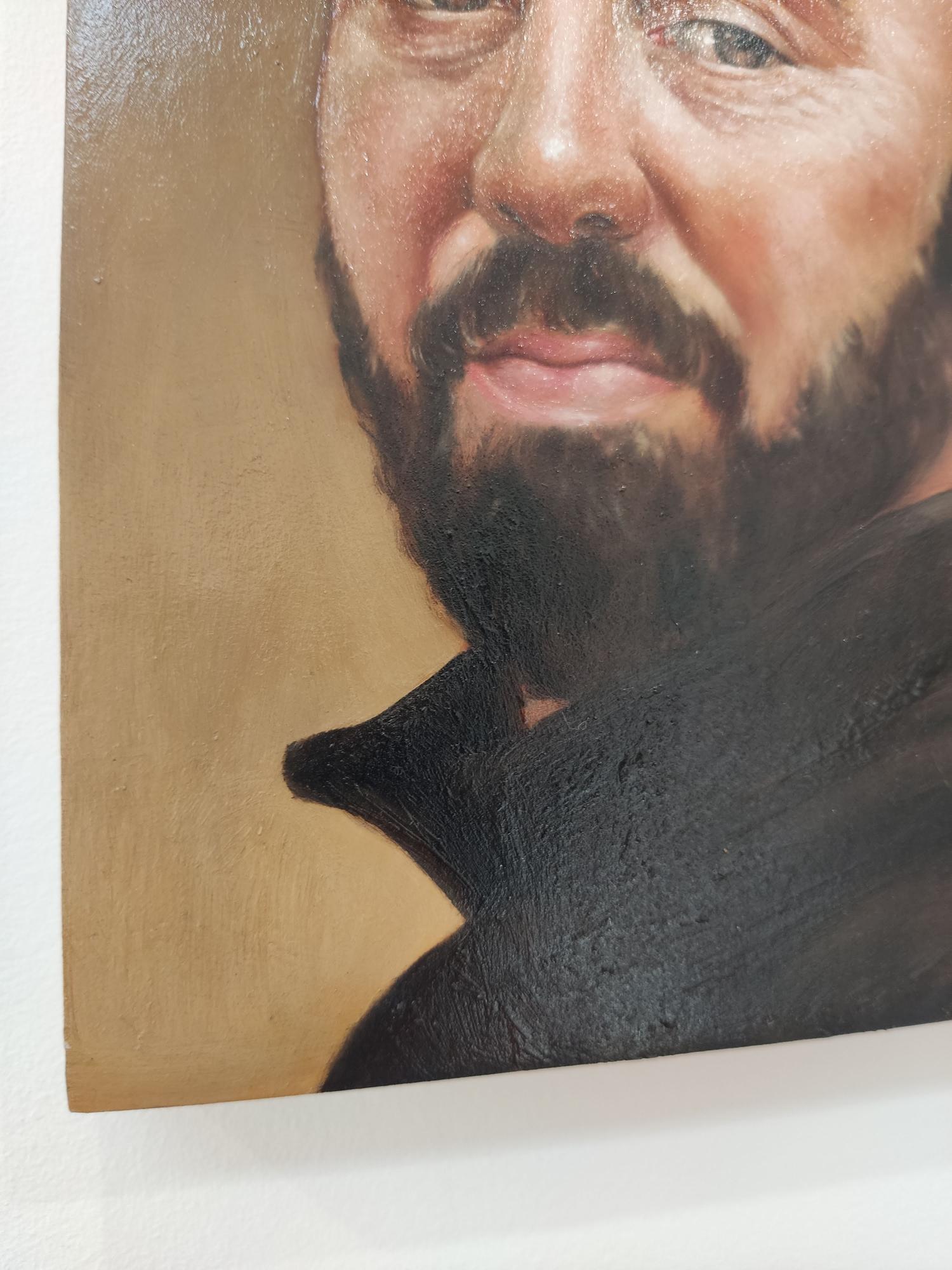 Le Forgeron, Pittura a olio, Figurativa, Realismo contemporaneo in vendita 1