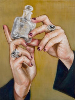 Ricqlès pour une sorcière, Oil Painting, Figurative, Contemporary Realism