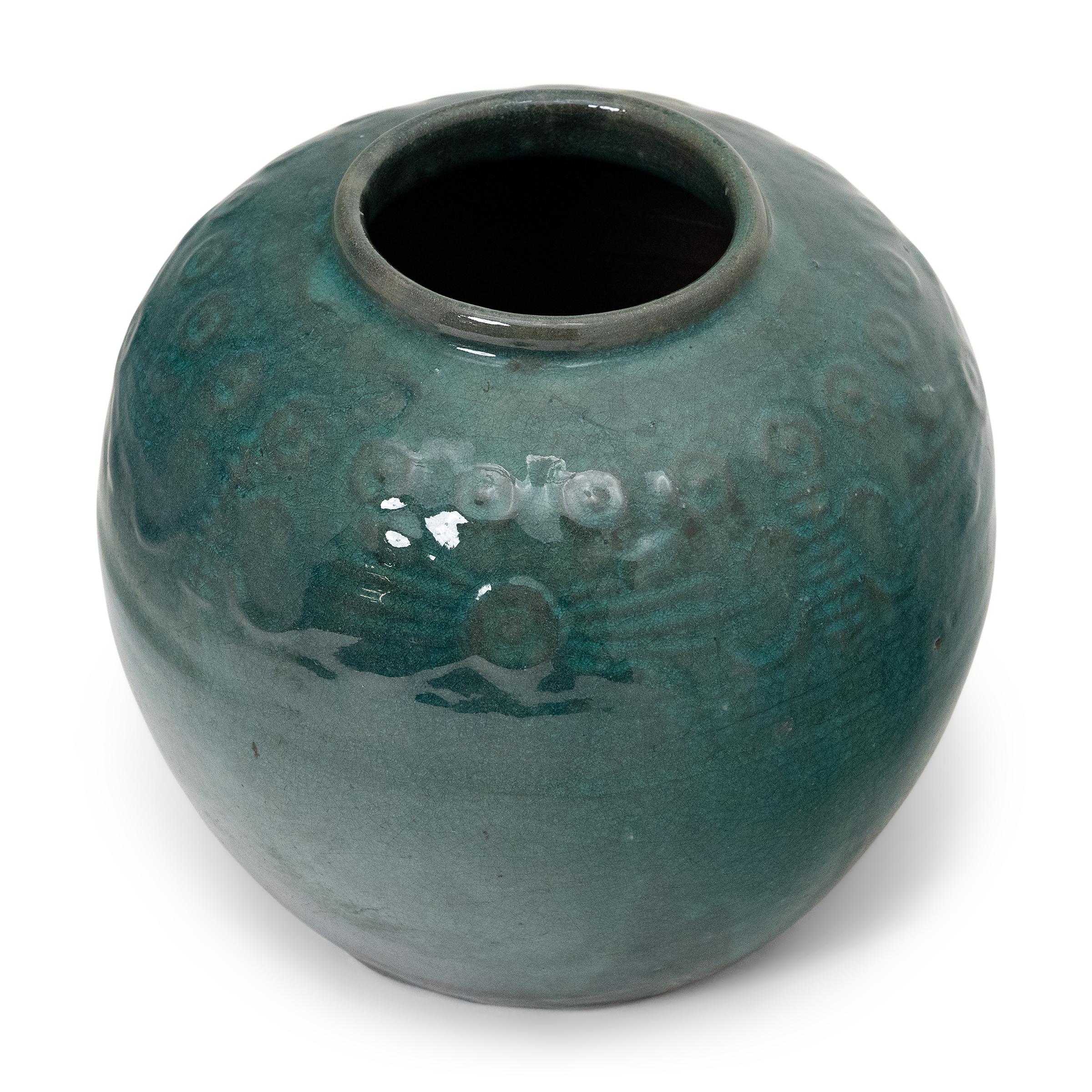 Qing Jade Chinese Salt Jar, c. 1900