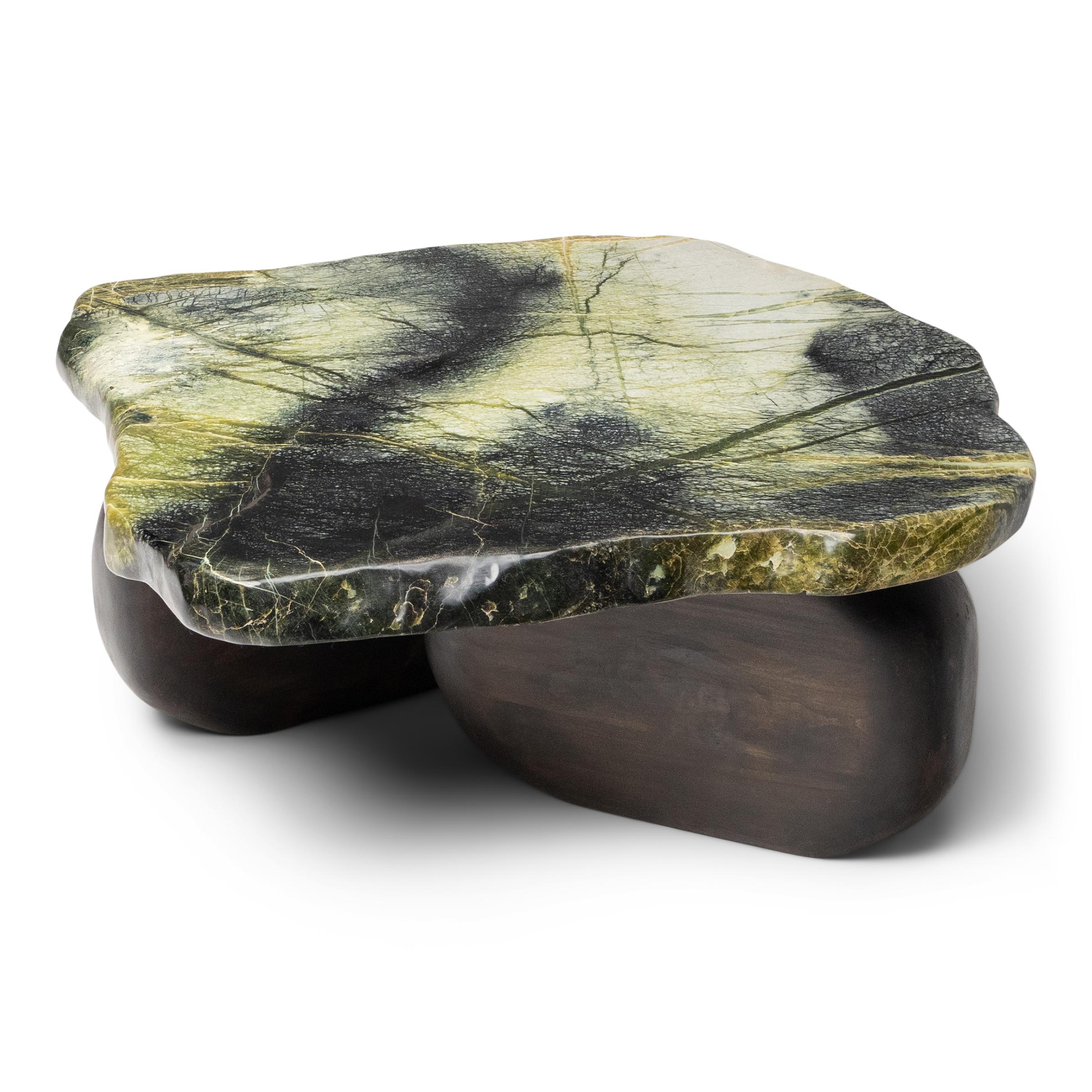 Organique Table de méditation nuage de jade en vente