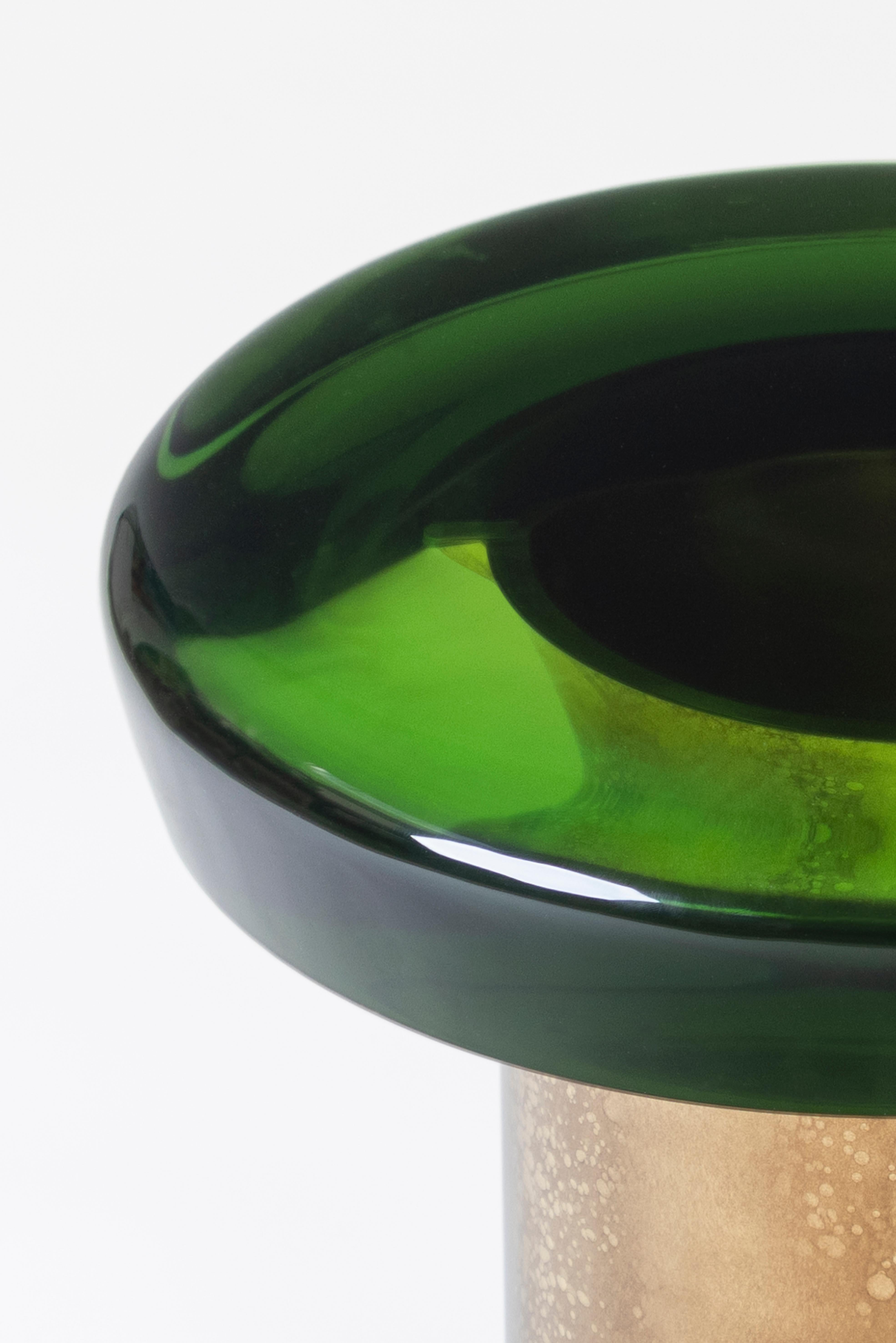 glowing jade coffee table