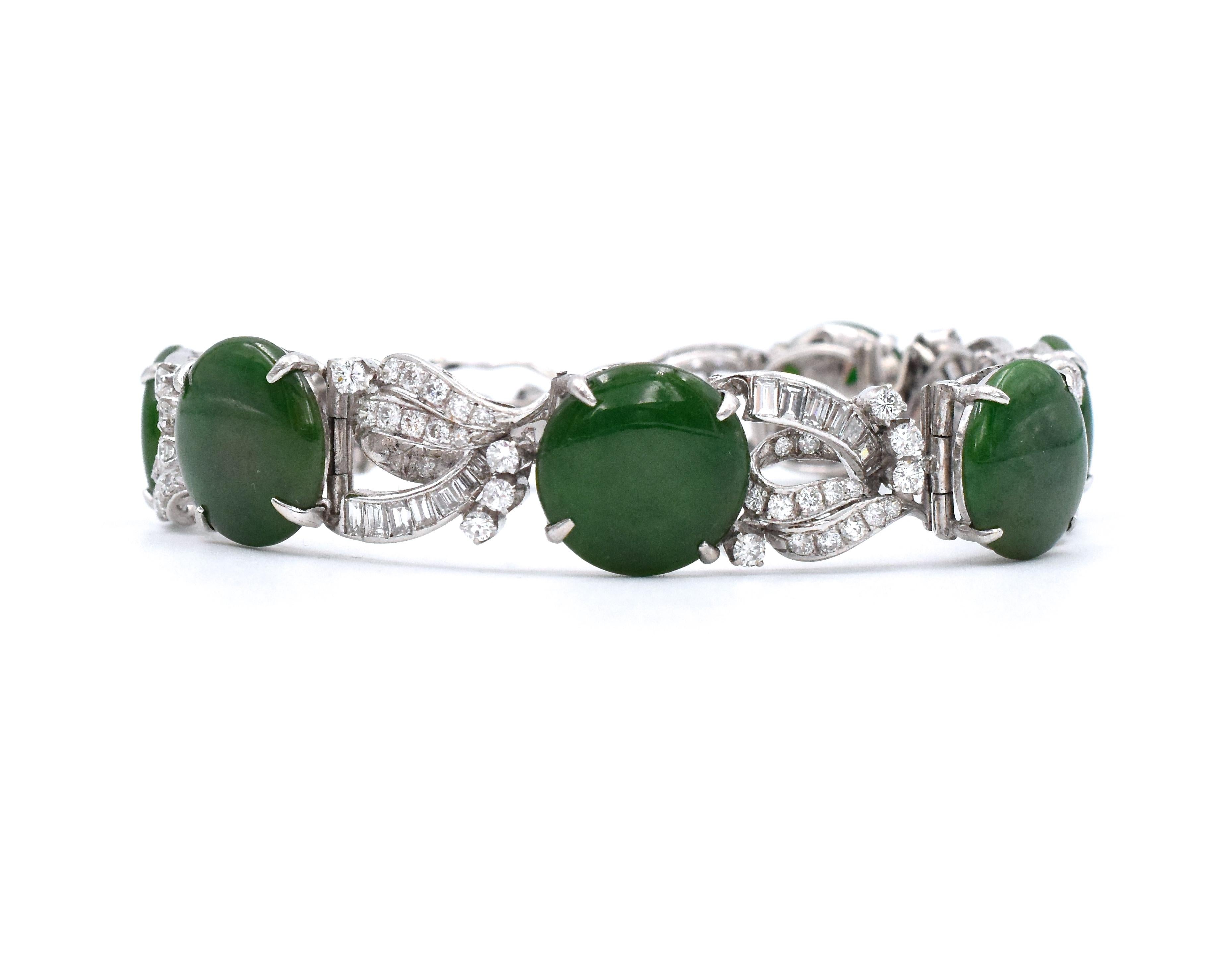 jade and diamond bracelet