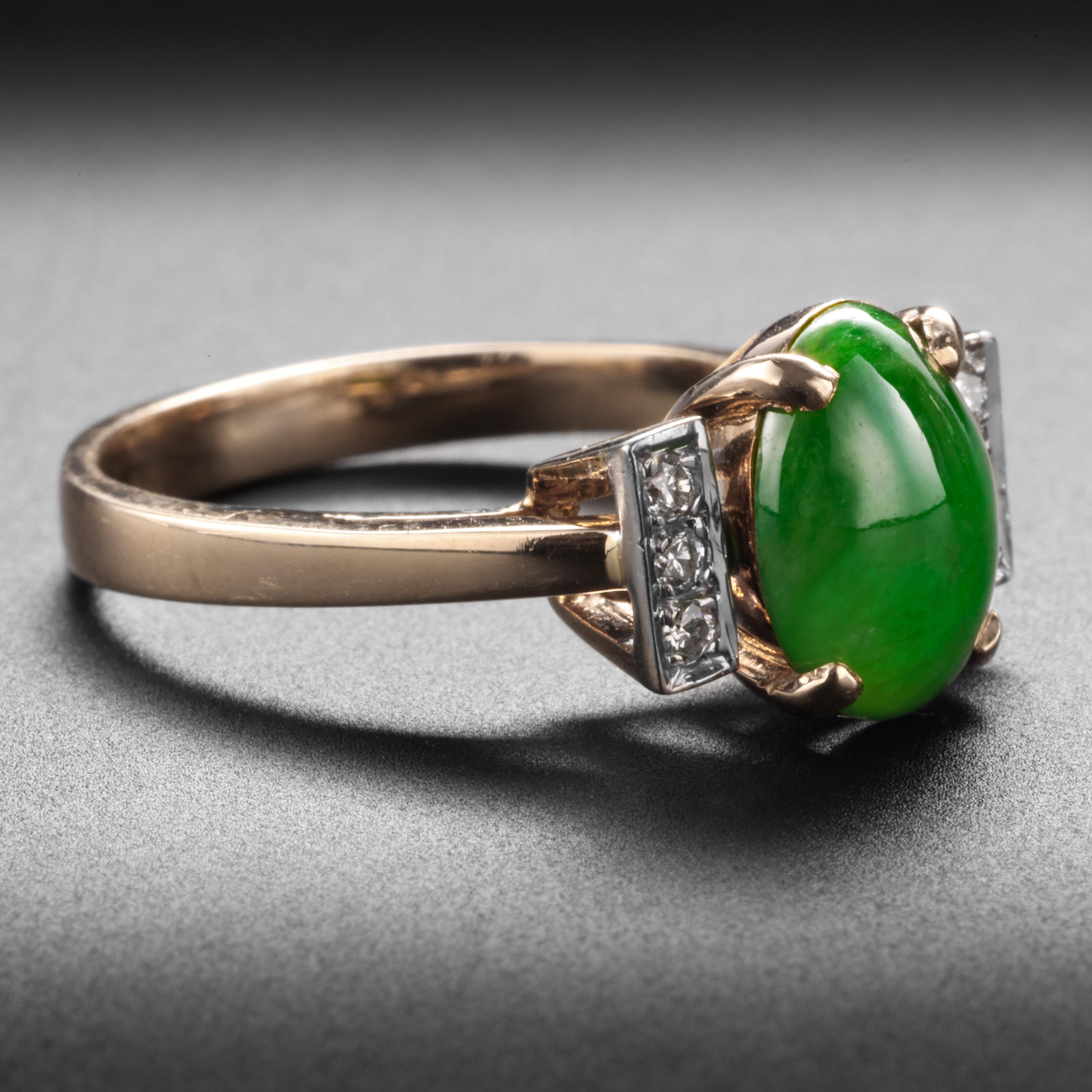 jade engagement ring