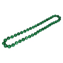 Vintage Jade Necklace 