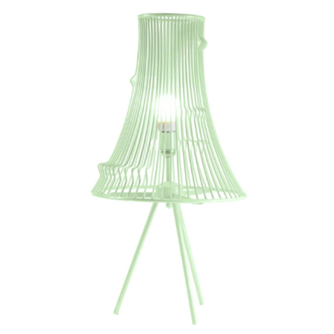 Portuguese Jade Extrude Table Lamp by Dooq For Sale