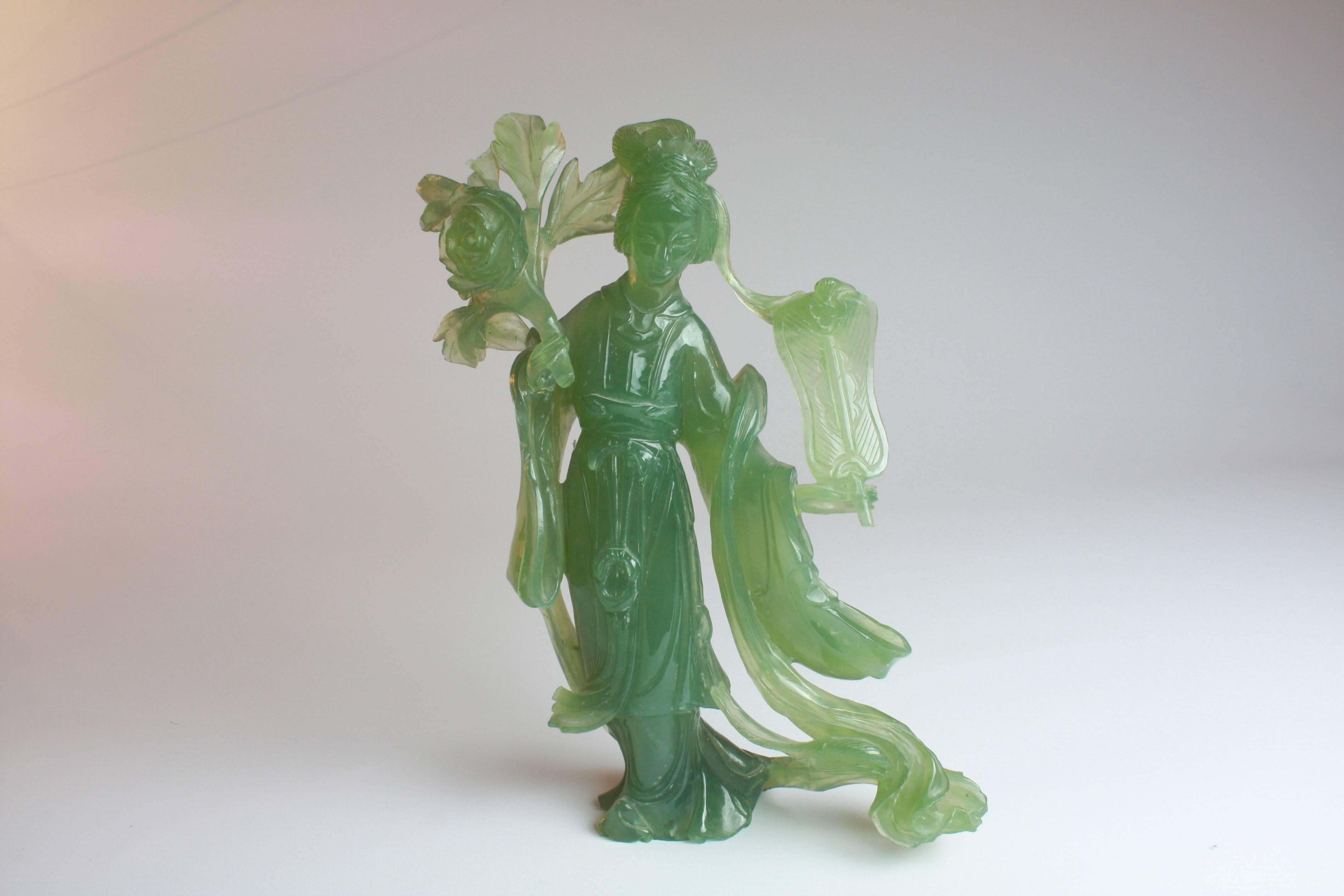 Jade Figure, Chinese Early 20th Century 3