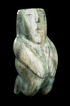 Jade Figure Olmec-Style, Mexico