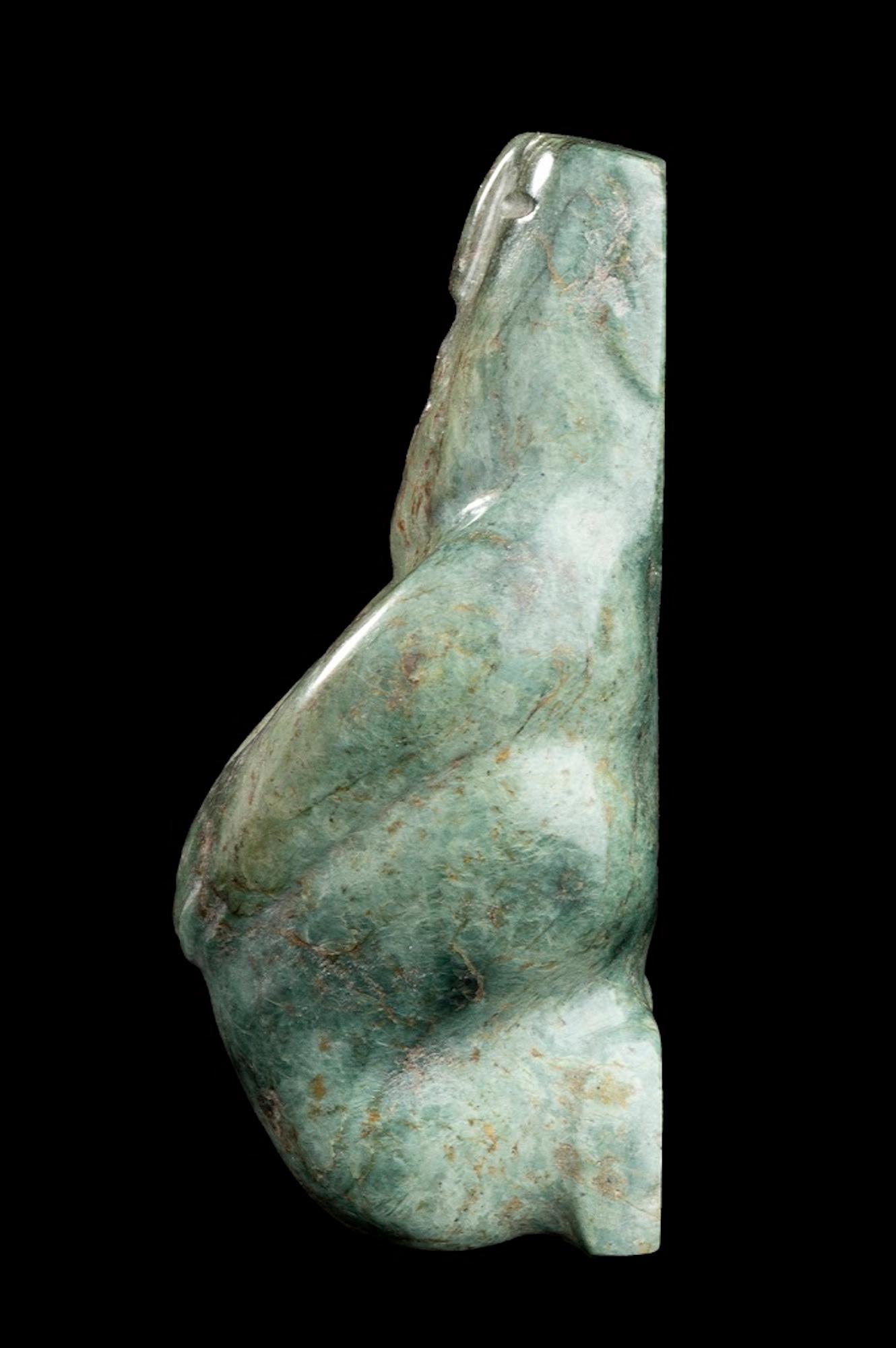 Mexican Jade Figure Olmec-Style, Mexico