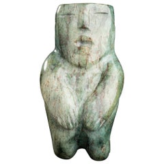 Jade Figure Olmec-Style, Mexico