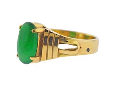 Jade Gold Ring