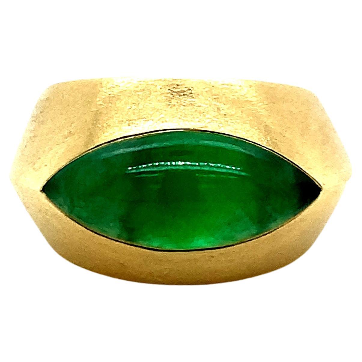 Jade Gold Ring For Sale
