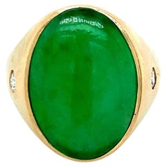 Jade Gold Ring