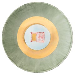 Jade Gold Soup Coupe Plate