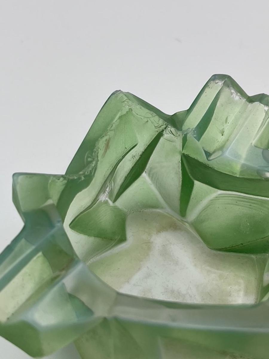 Jade Green Ruba Rombic Ashtray For Sale 3