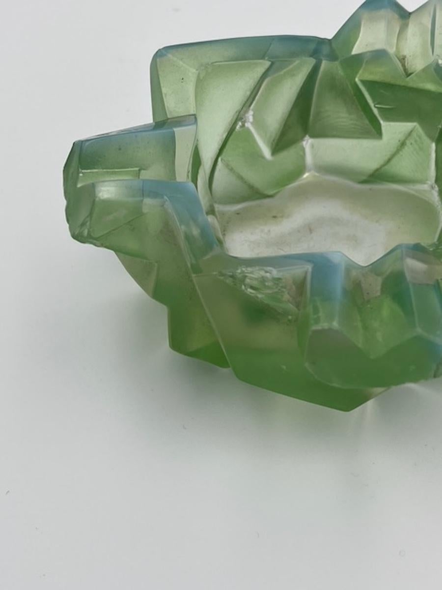 Jade Green Ruba Rombic Ashtray For Sale 4