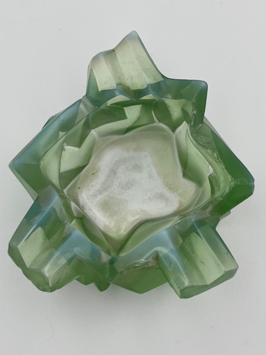 Jade Green Ruba Rombic Ashtray For Sale 6
