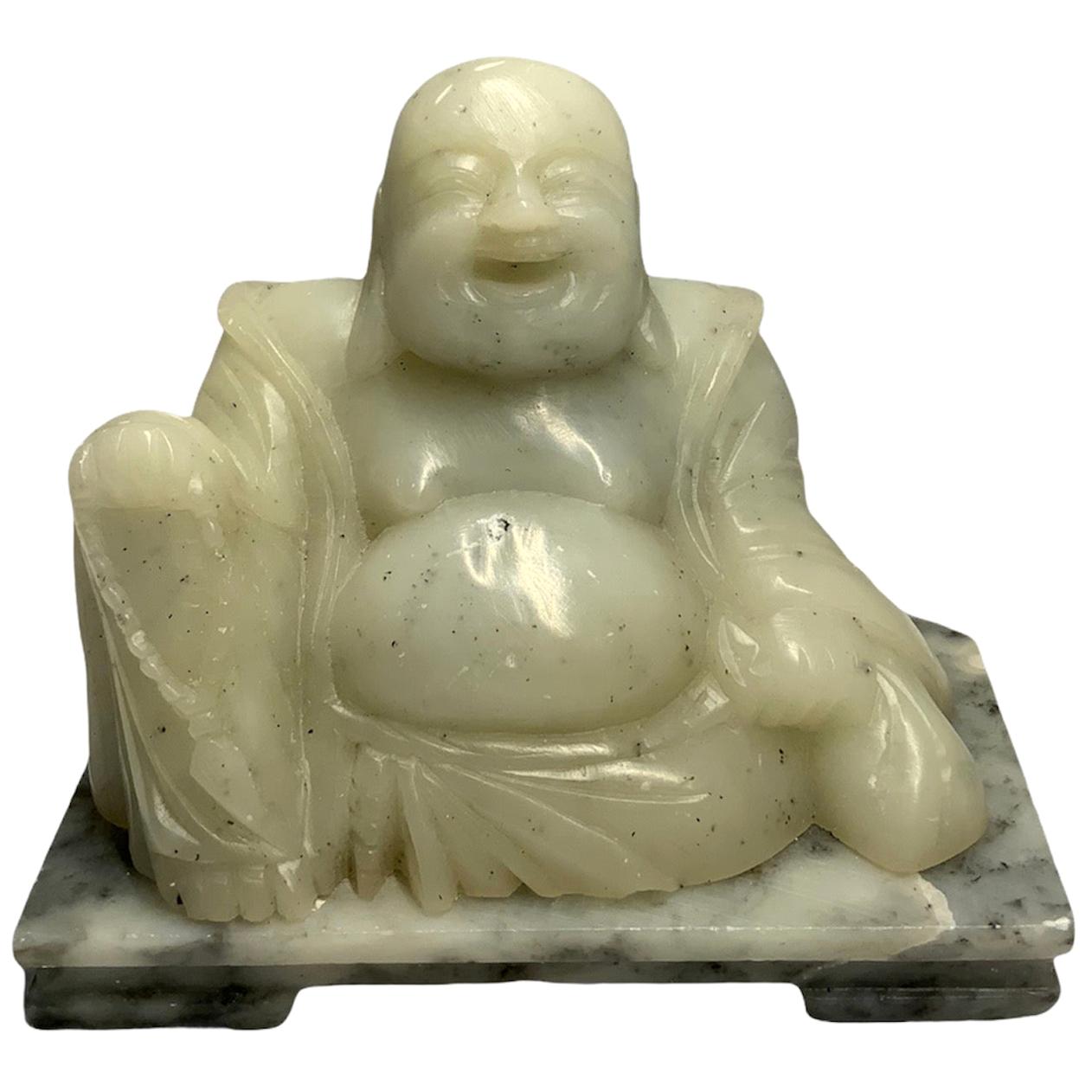 Buddhistischer Schmuck China 4cm AsienLifeStyle Hotai Buddha Anhänger Bronze 