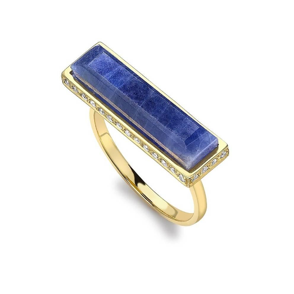 jade and sapphire ring