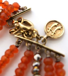 Jade Jagger Vintage Red & Orange Sapphire Bracelet