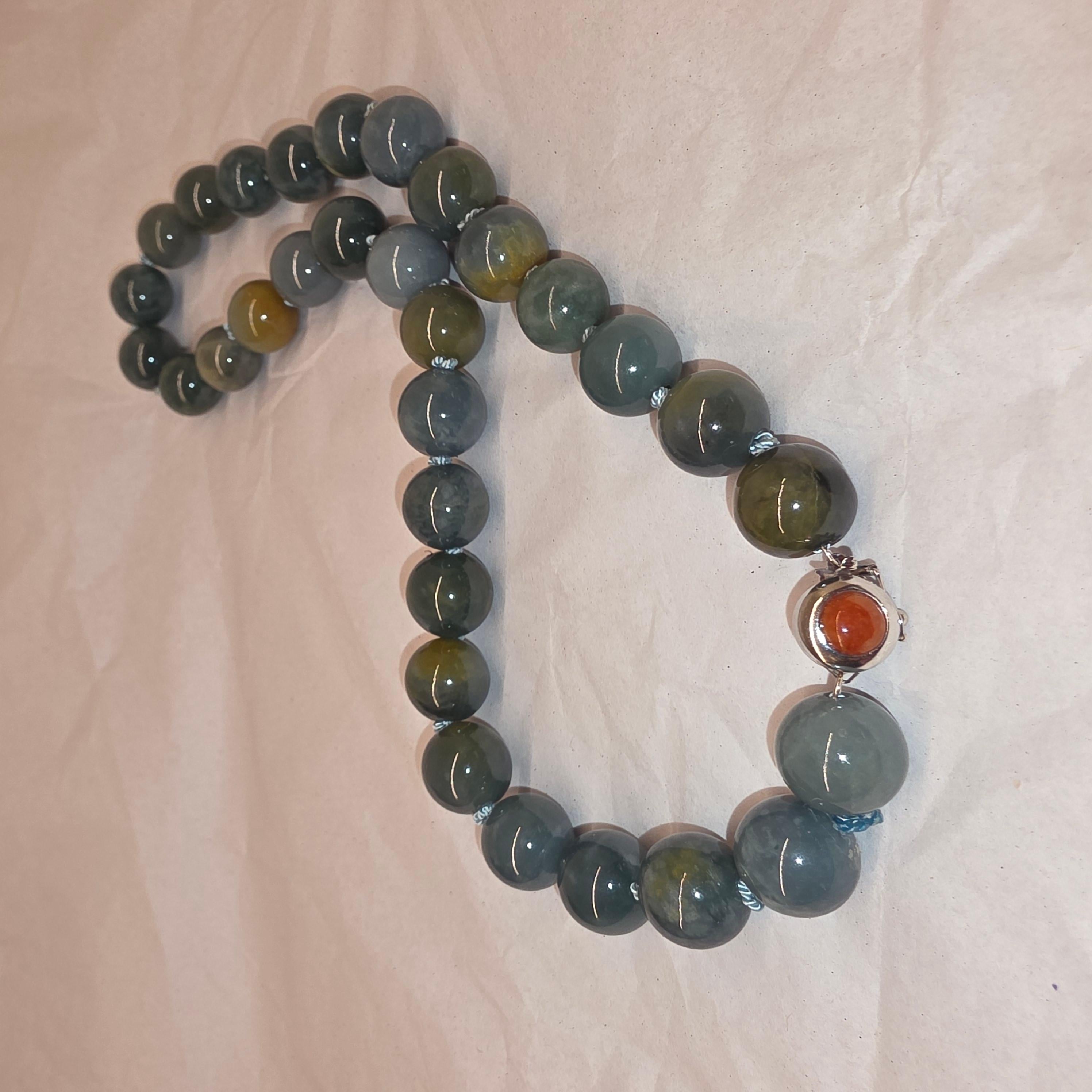 Bead Jade Necklace 16