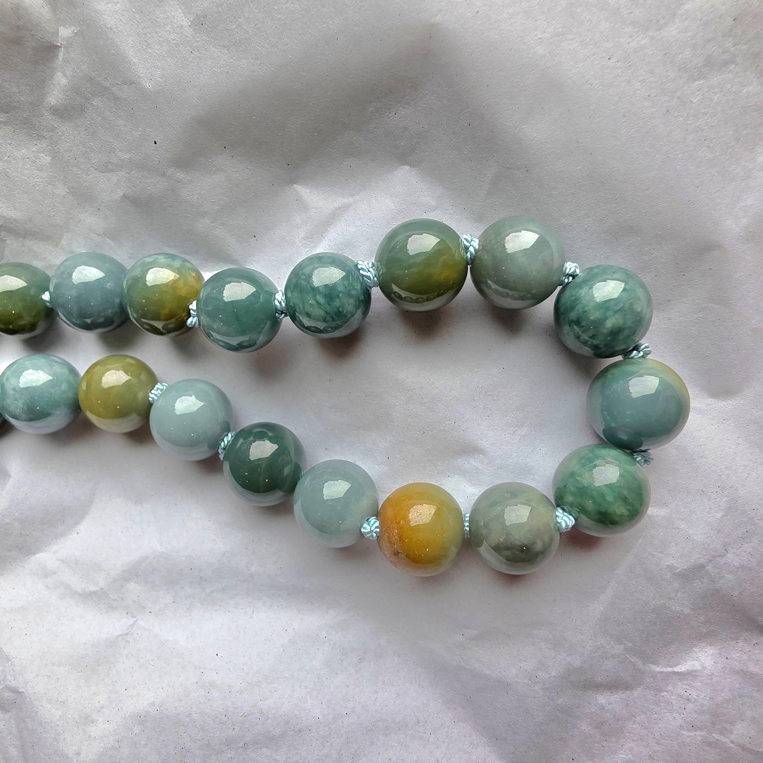 Women's or Men's Jade Necklace 16