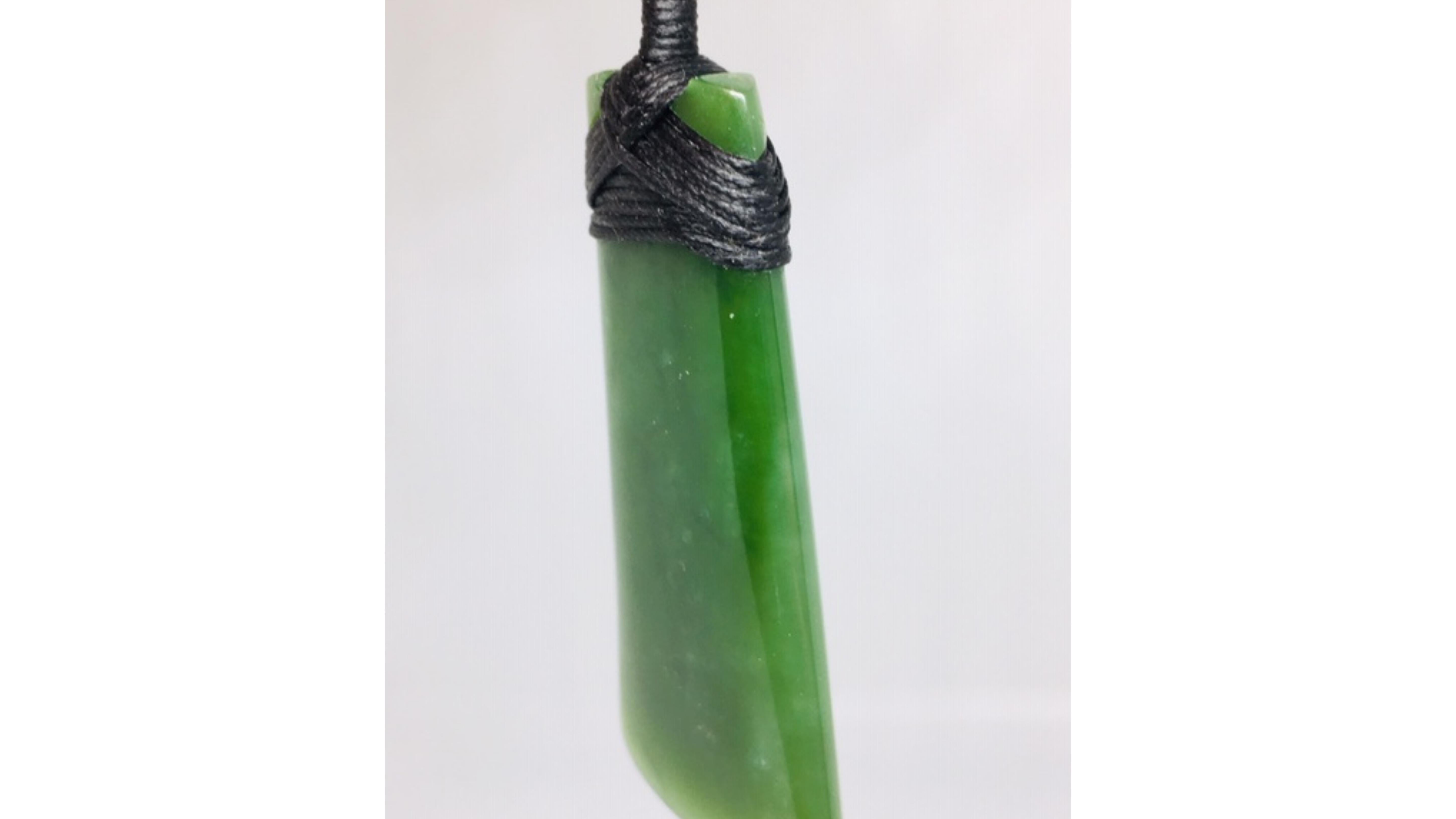 Jade Necklaces From New Zealand .  Chose from these designs as they are different in tones and shapes .  They come on a cord and a gold plated chain.

Toki (Adze) Necklaces

The toki (adze) was a chisel tool used by the Māori people of Aotearoa (New