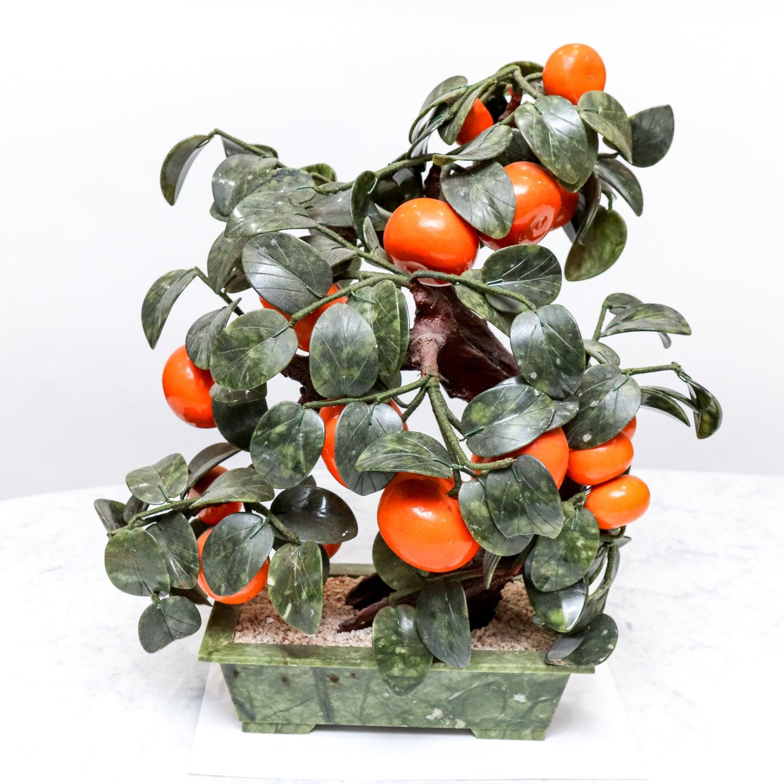 Jade Orange Tree In Good Condition For Sale In Stamford, CT