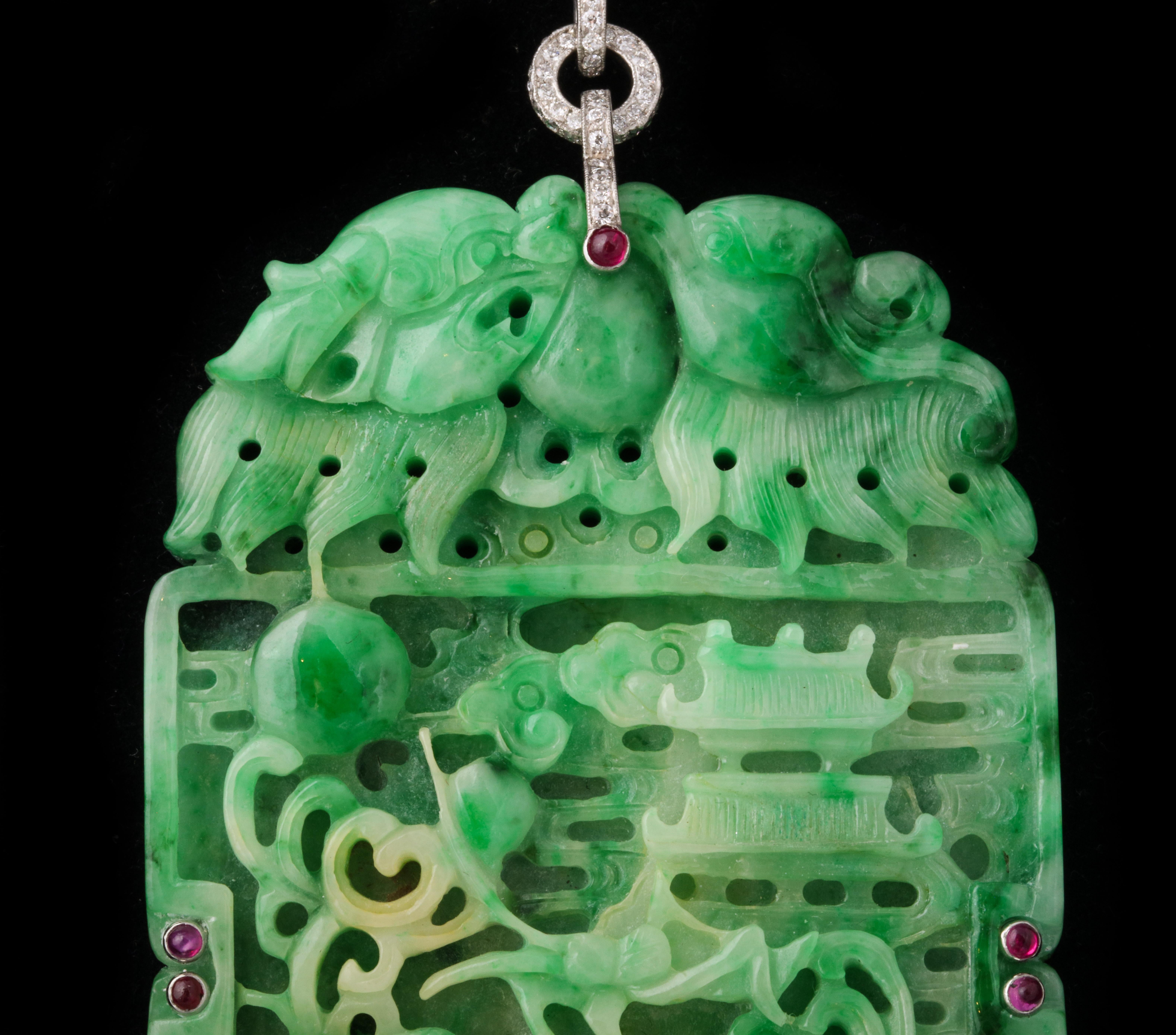 Jade Pendant Necklace 2