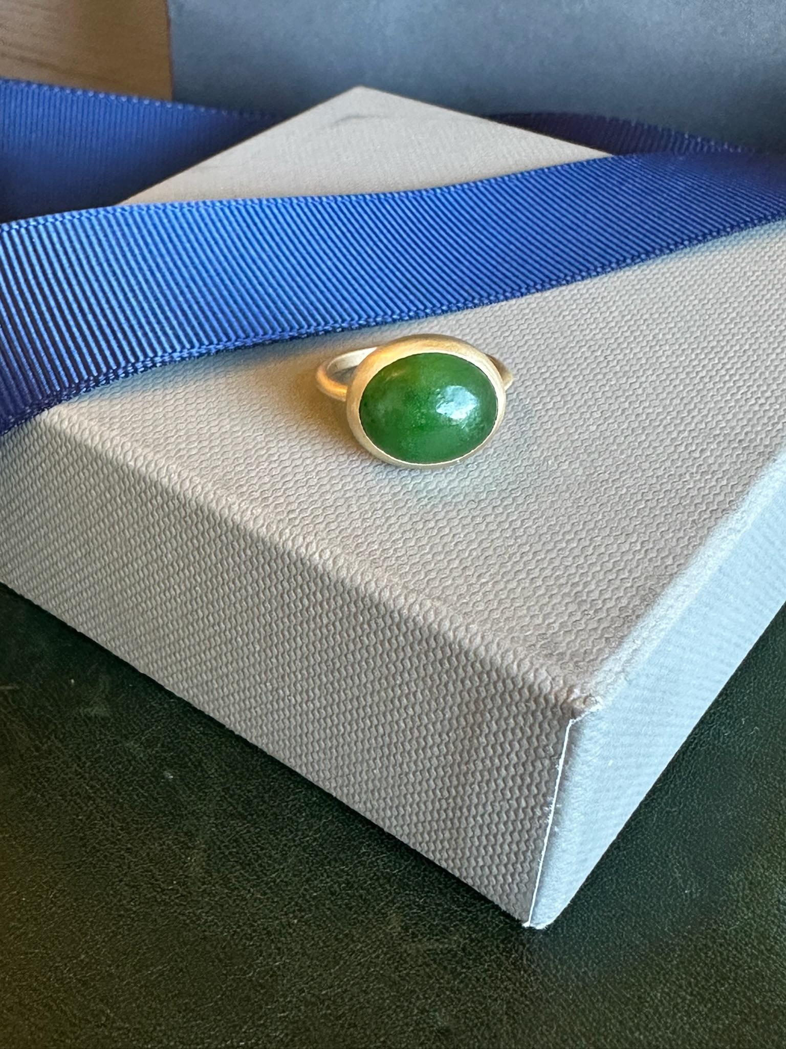 For Sale:  Jade Pinky Ring 4