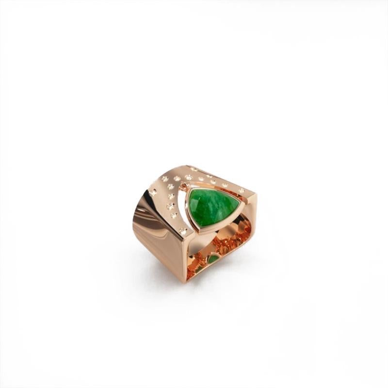 For Sale:  Jade Radiance ring of SOONHEE (Size 44.2~62.7) 2