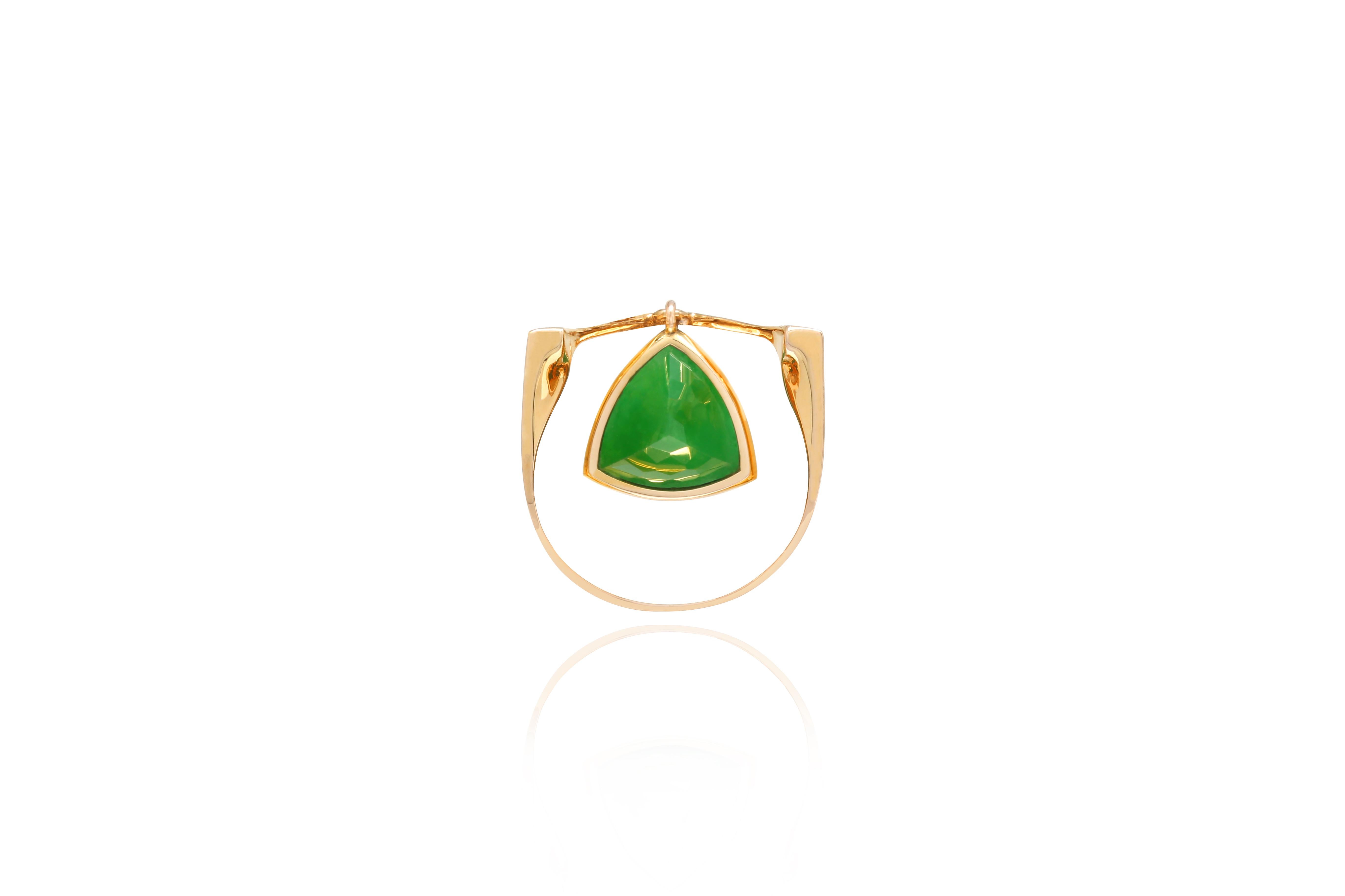 For Sale:  Jade Radiance ring of SOONHEE (Size 44.2~62.7) 3