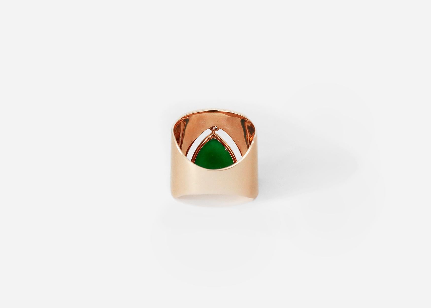 For Sale:  Jade Radiance ring of SOONHEE (Size 44.2~62.7) 6