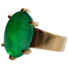 Jade Ring as Featured in the New York Times and Town & Country Magazine