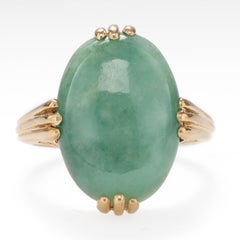 Jade Ring Midcentury Sage Green Certified Untreated