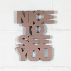 Jade Rude "Nice To See You" Bronzo piccolo, 2019