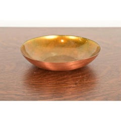 Jade Snow Wong Mid-Century Modern Copper Enamel Bowl, Circa 1950s