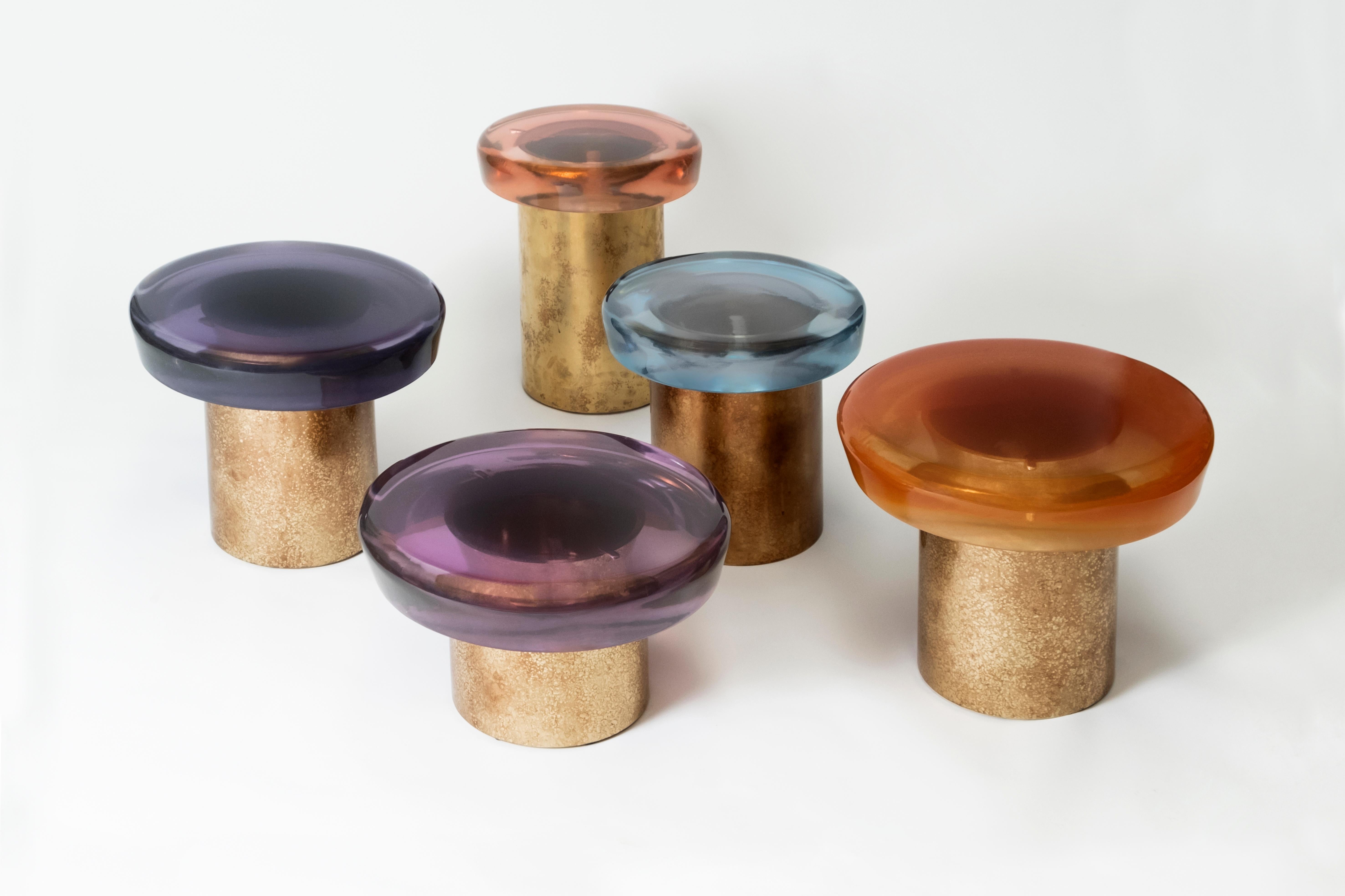italien Tabouret en jade Draga & Aurel en vente
