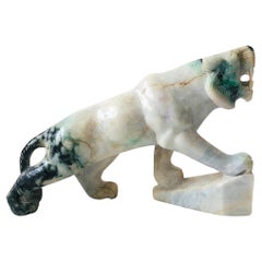 Vintage Jade Tiger