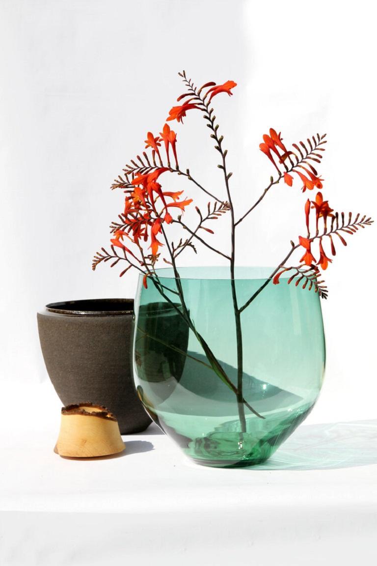 Organique Vase empilable Jade TSV5, Pia Wüstenberg en vente