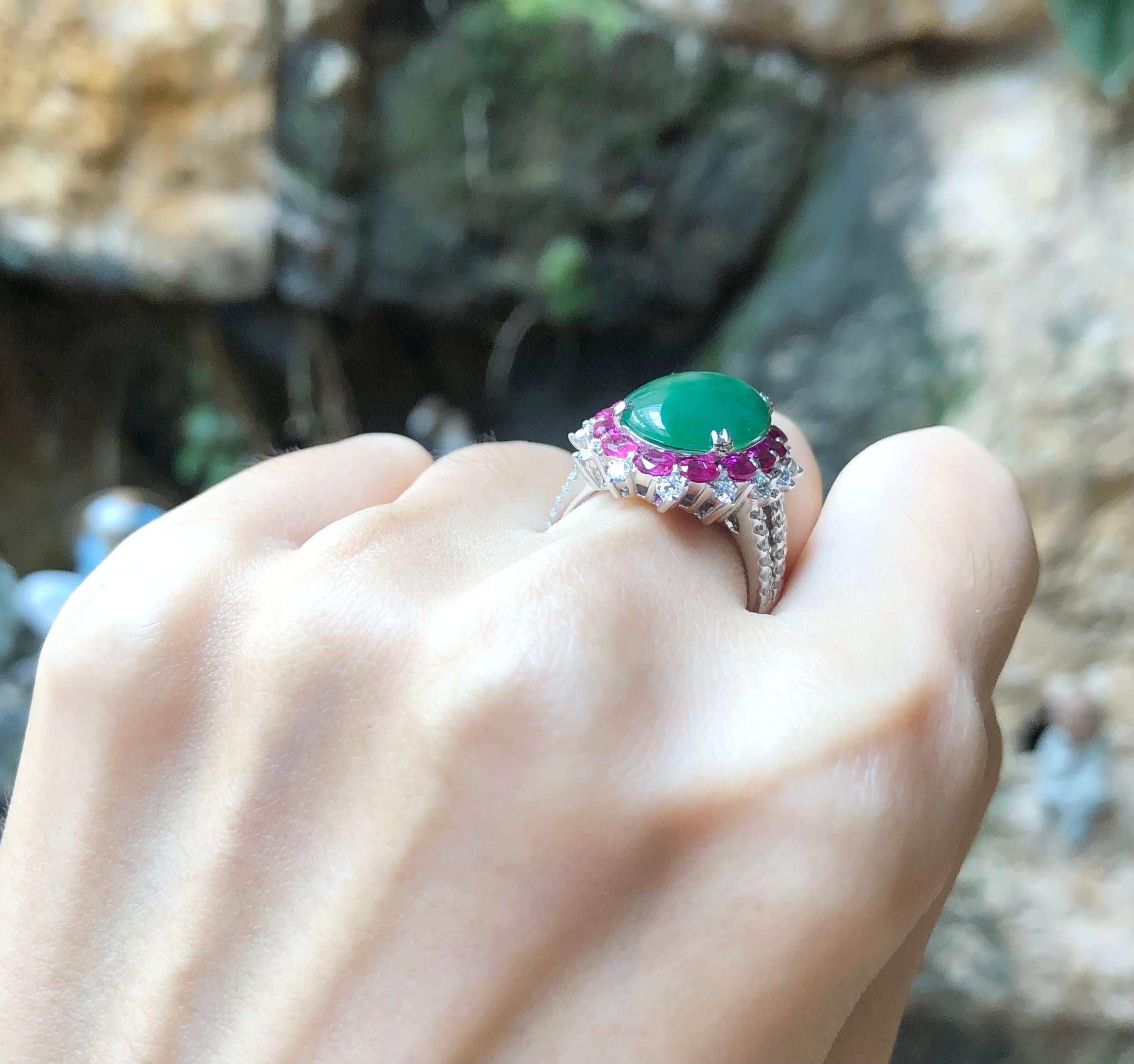 jade and ruby ring