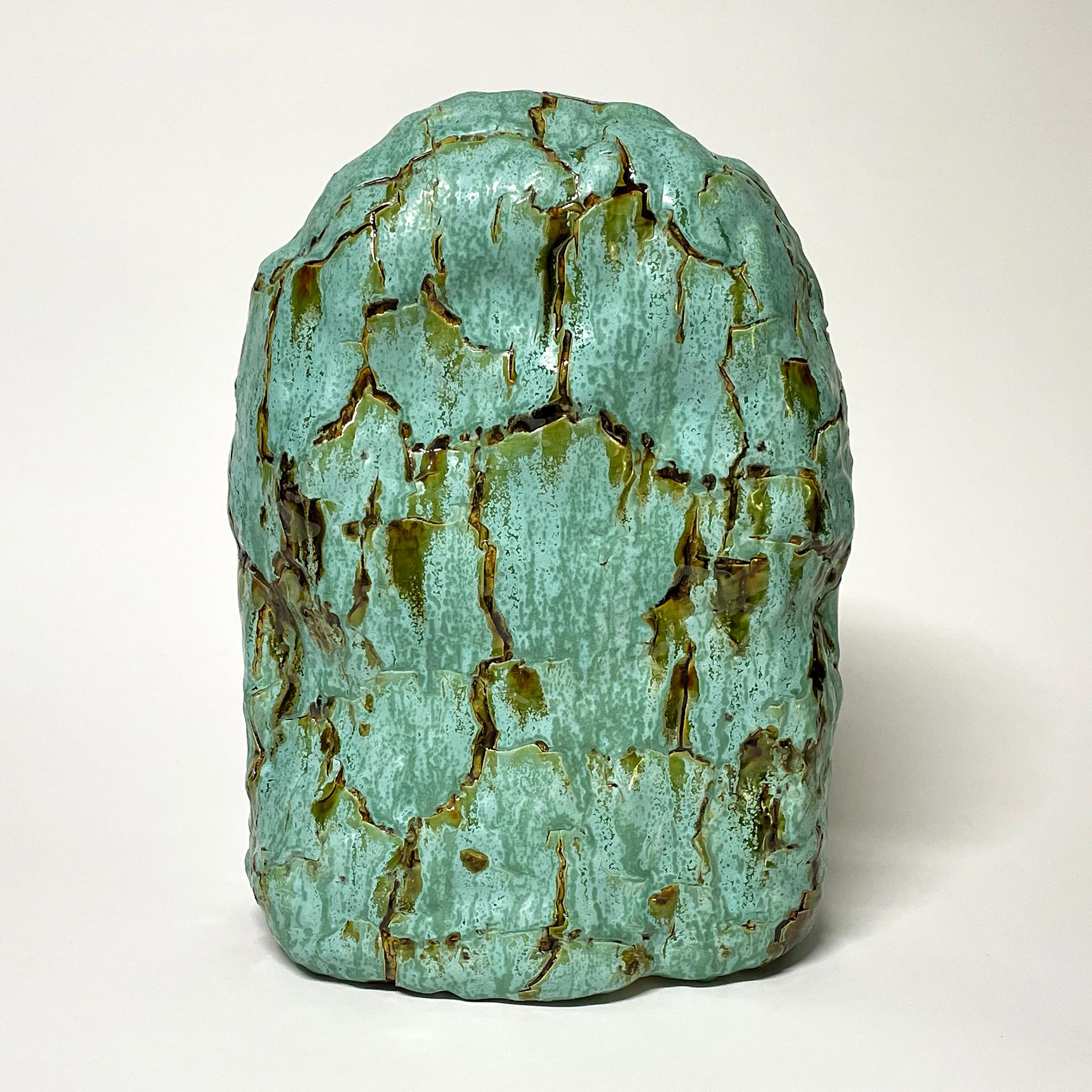 American Jadeite, Ceramic Sculpture by William Edwards For Sale