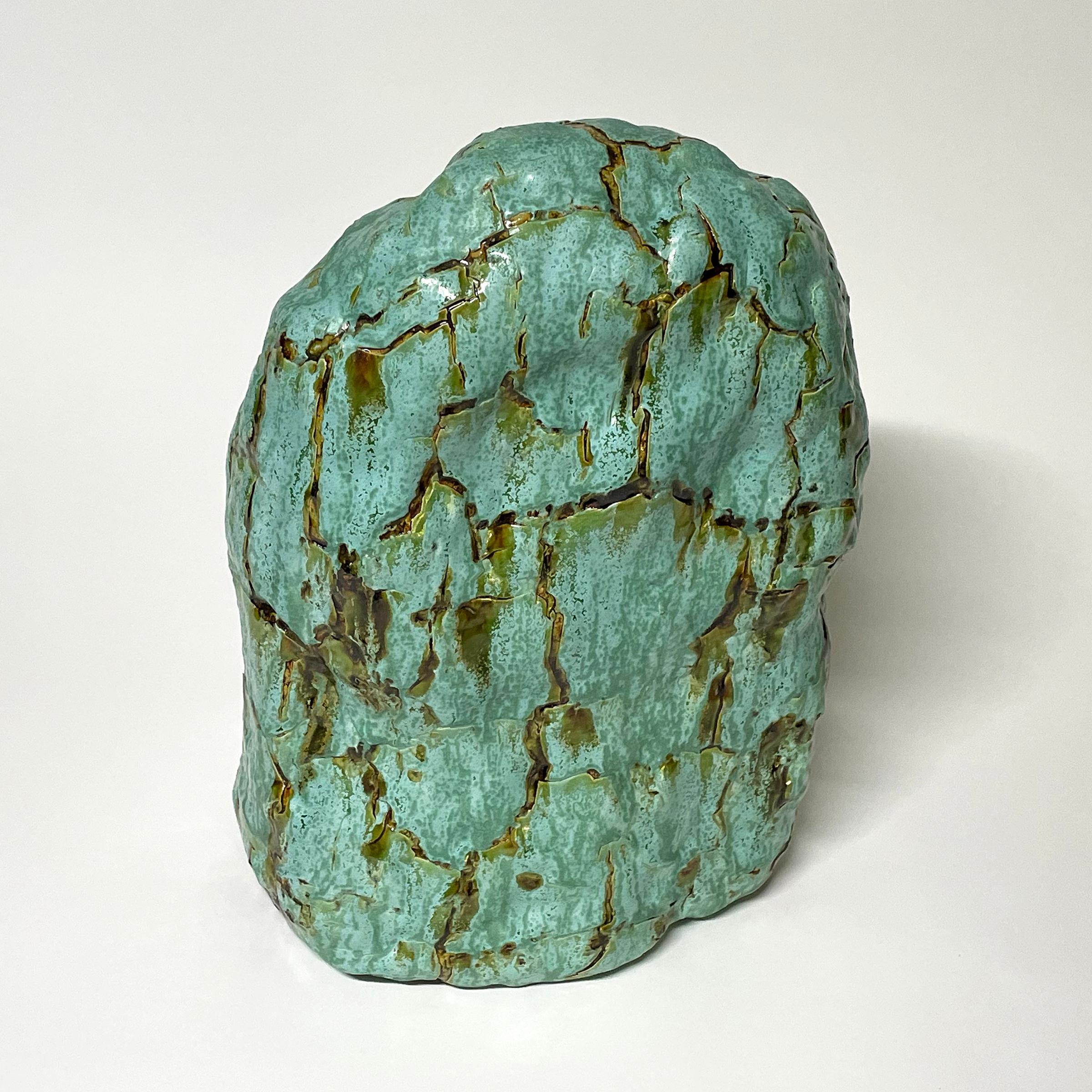Jadeite, Ceramic Sculpture by William Edwards In New Condition For Sale In Moreno Valley, CA