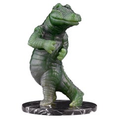 Jadeite Crocodile by Andreas von Zadora-Gerlof