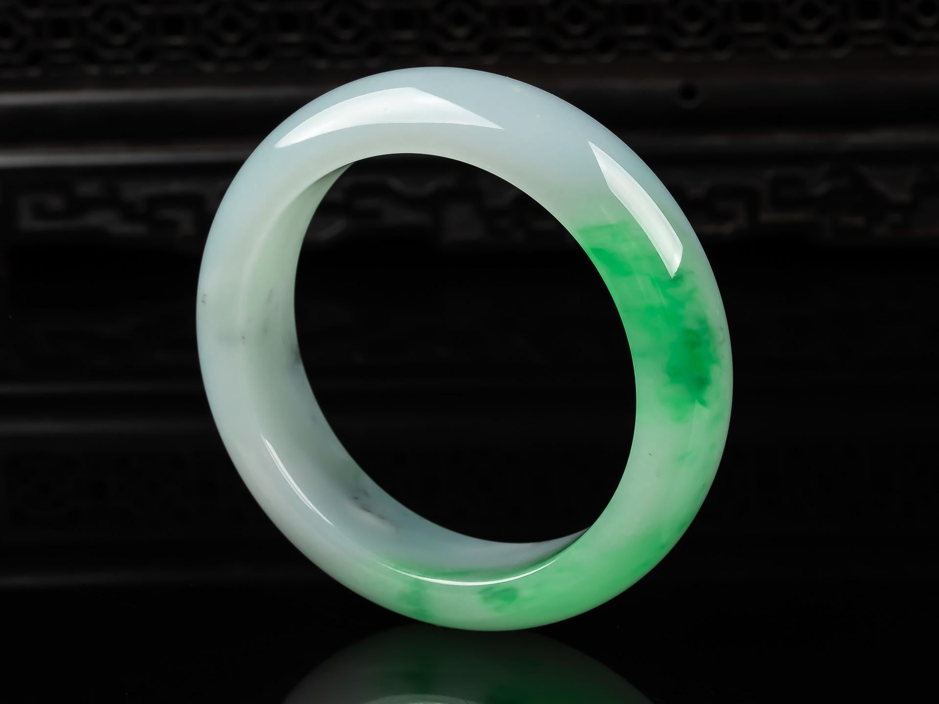 Moderne Bracelet jonc jadéite en vente