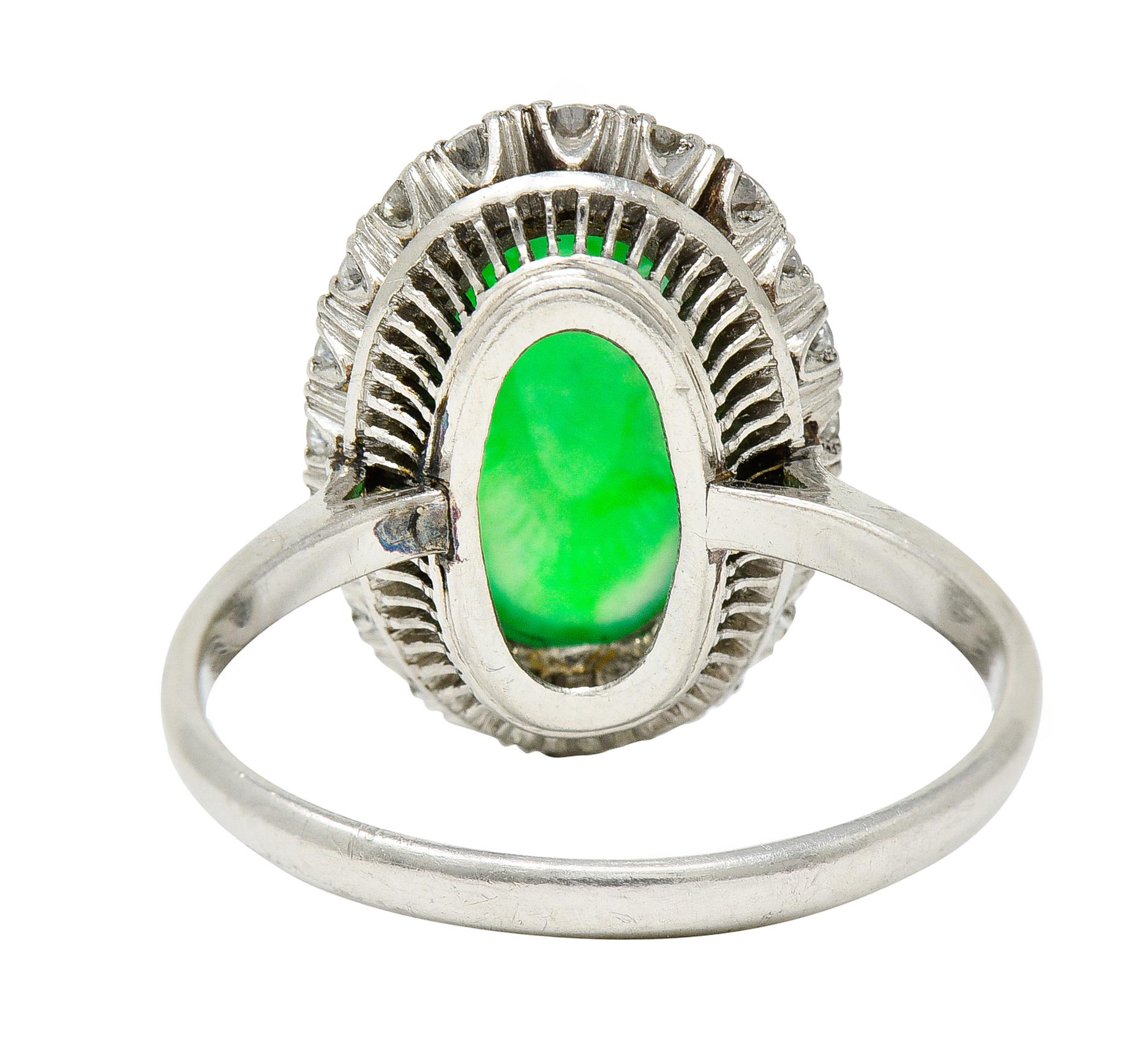 jade cluster ring