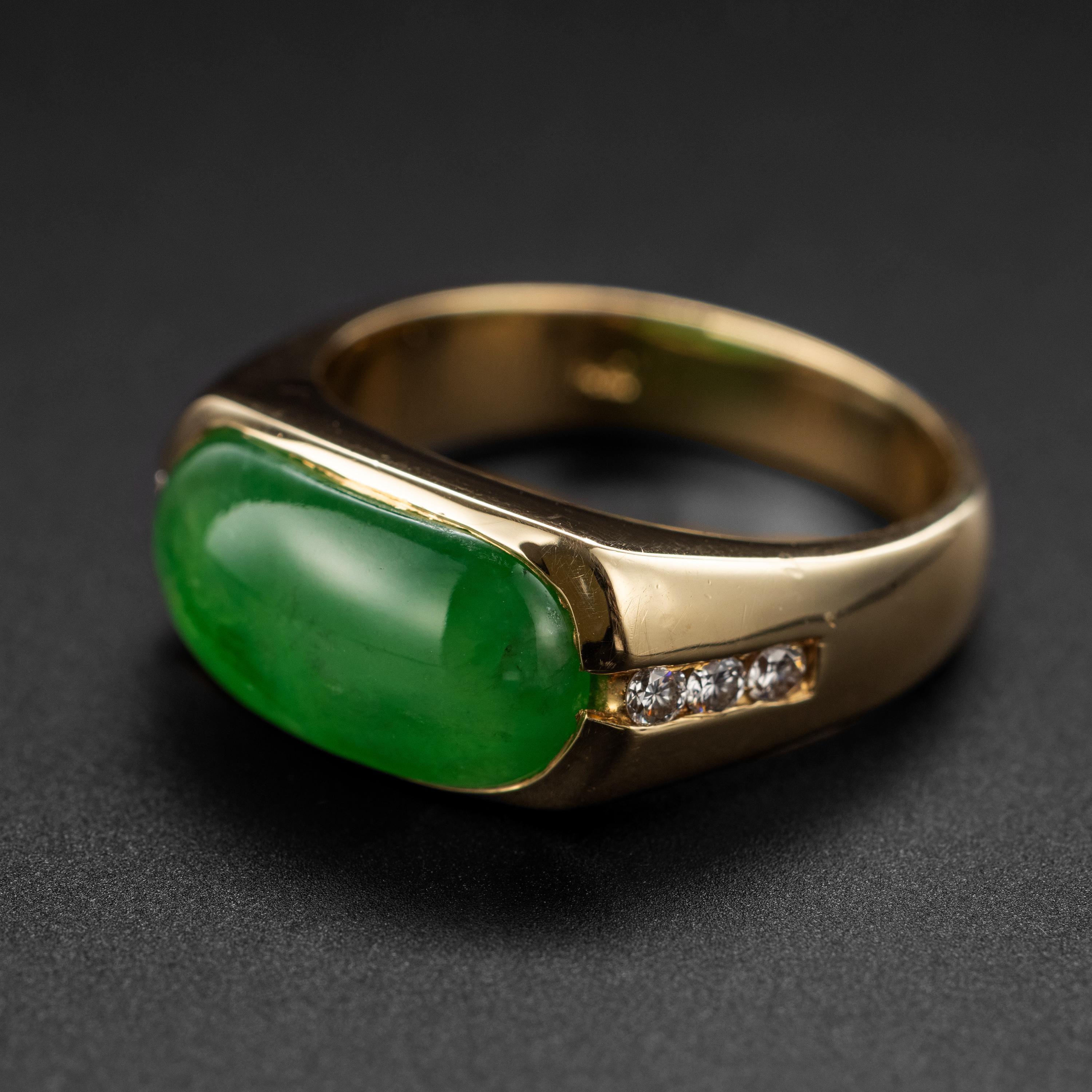 jade and emerald ring
