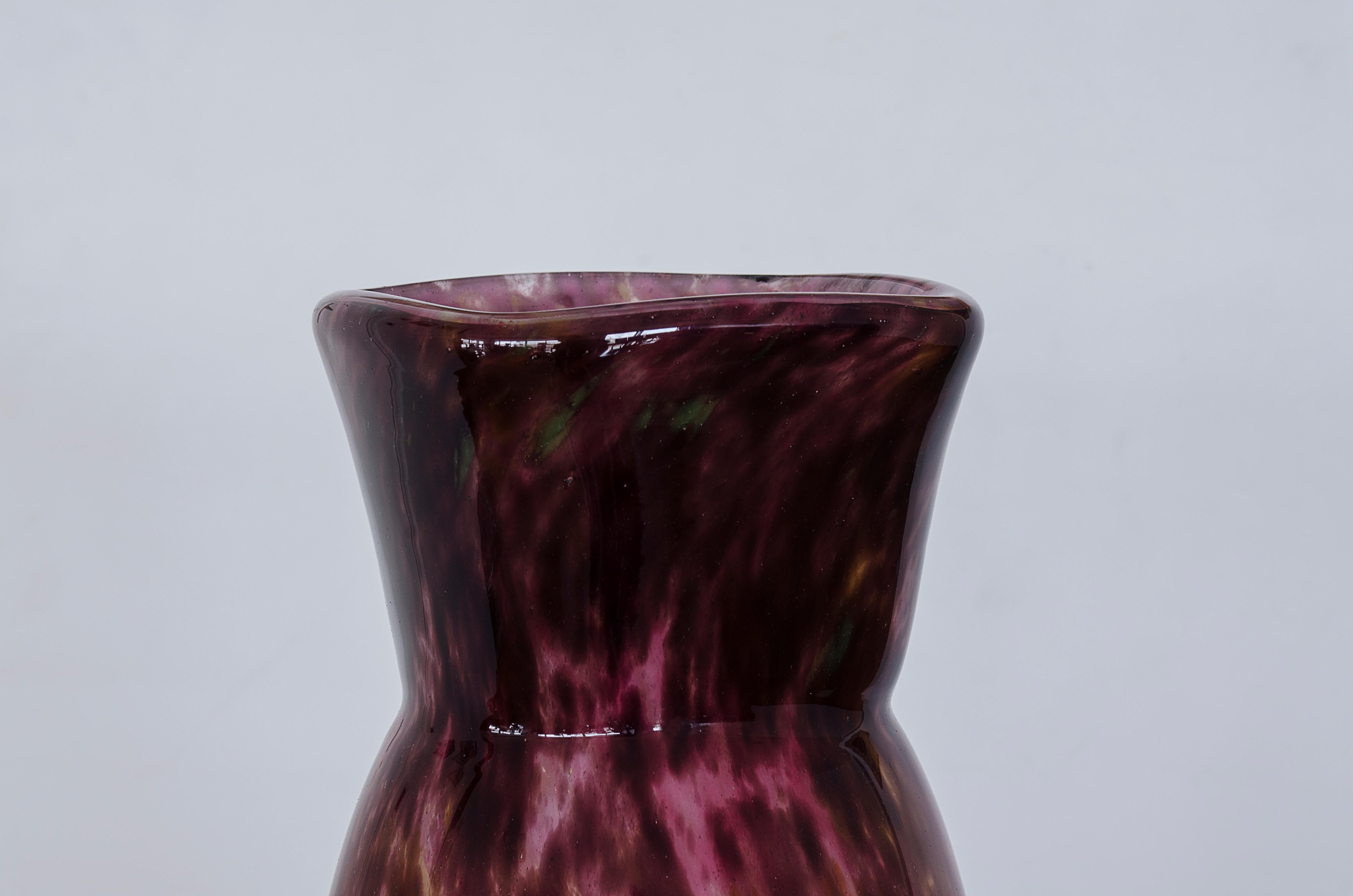 Vase „Jades“ von Schneider (Art déco) im Angebot