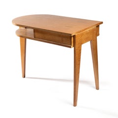 J.Adnet, Petit Bureau Chêne 'Référencé' / Small Oak Desk 'Referenced', 1955