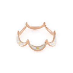 Jado Flora Rose Smile Ring